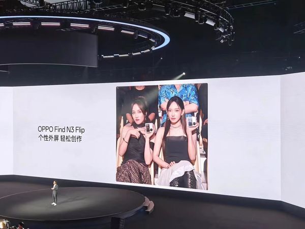 程潇和孟佳也去oppo发布会了！