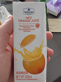 山姆会员店自营橙汁