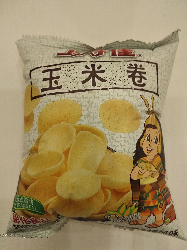 几毛钱一包的膨化食品，也是好吃