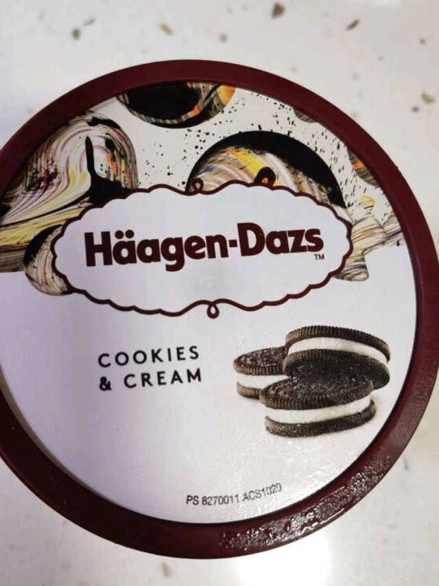 哈根达斯（Haagen-Dazs）经典曲奇香奶口味