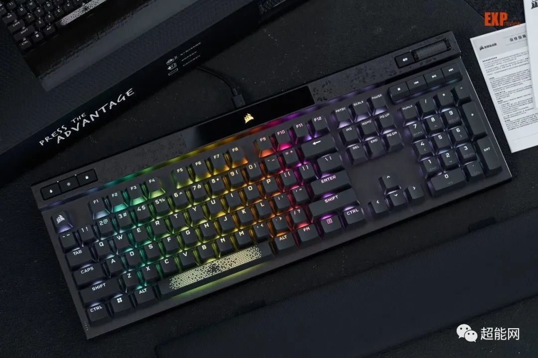 美商海盗船k70maxrgb磁轴游戏键盘体验竞技赢家的战场黑科技
