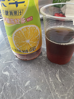 雀巢茶萃柠檬冻红茶