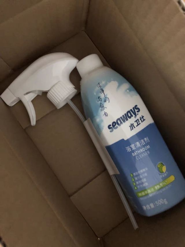 这款浴室清洁剂真的超级好用