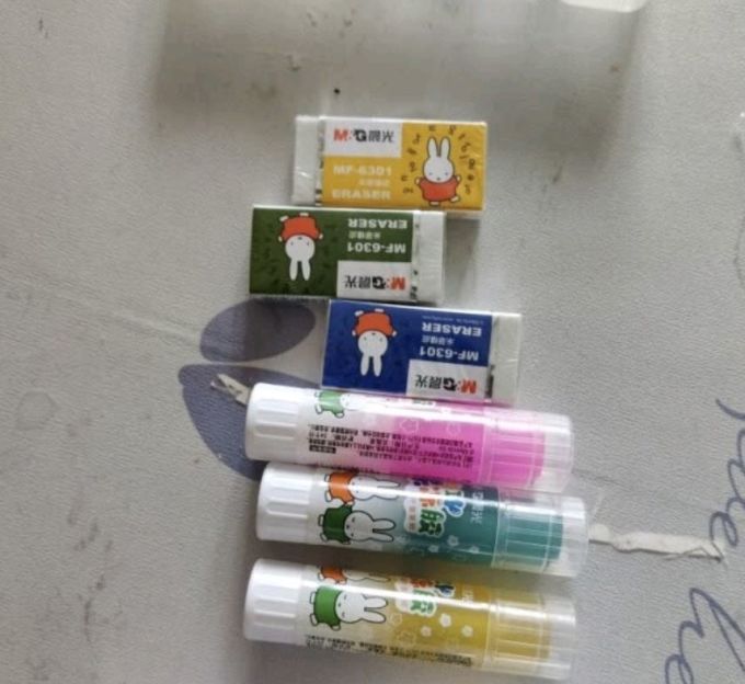 晨光橡皮及涂改工具