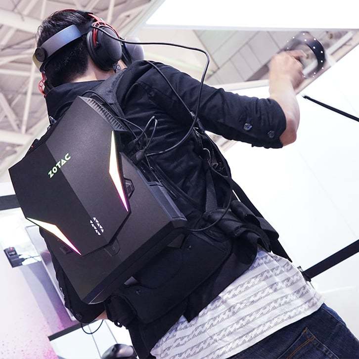 电脑背着玩！索泰发布新款 VR GO 4.0 背包主机，升级 NVIDIA RTX A2000 显卡，不间断游戏换电
