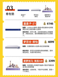 9️⃣款热门床垫分类🔥深度测评❗️  