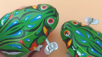 手工模型 篇十一：童年的铁皮青蛙，偶尔会回忆起来么？