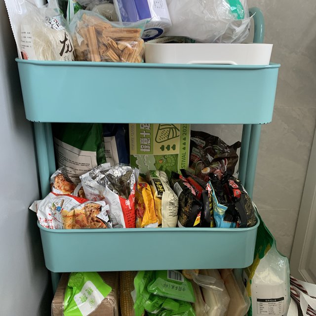 家居收纳小推车，收的多质量稳