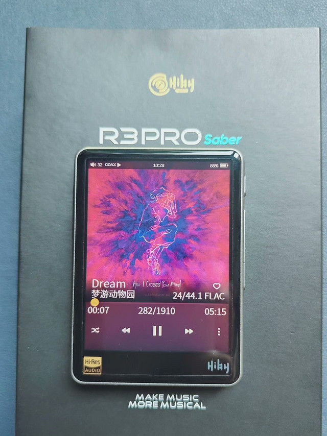 海贝 R3 Pro HiFi播放器，音质超赞，秒秒秒