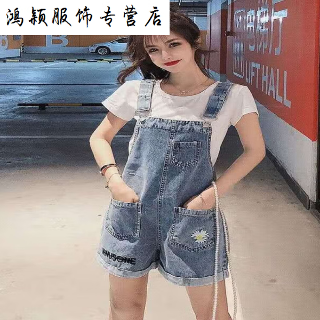 夏季牛仔背带短裤,散发青春活力的时尚之选!