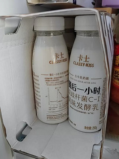 卡士风味发酵乳 富含益生菌