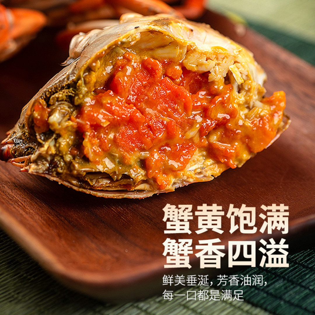 大闸蟹：清蒸鲜美，草绳绑住风味更佳