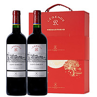 拉菲罗斯柴尔德法国进口红酒拉菲传奇干红葡萄酒拉菲传奇圣爱美乐礼盒装