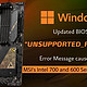  解决了！微星修复 600/700 系列主板更新 Windows 系统蓝屏问题　