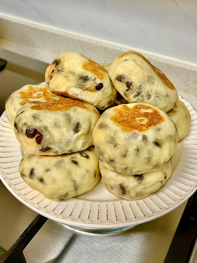 红豆乳酪饼