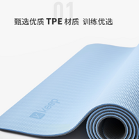 我的居家健身之伴侣——Keep TPE专业瑜伽垫 防滑183*80cm 7mm厚 