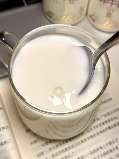 This milk is really delicious.
