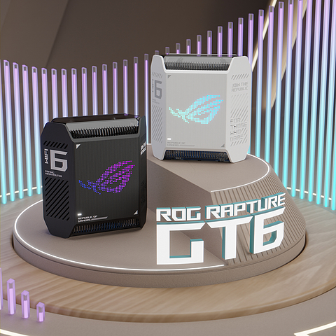 ASUS ROG GT6魔方 幻月曜白产品展示