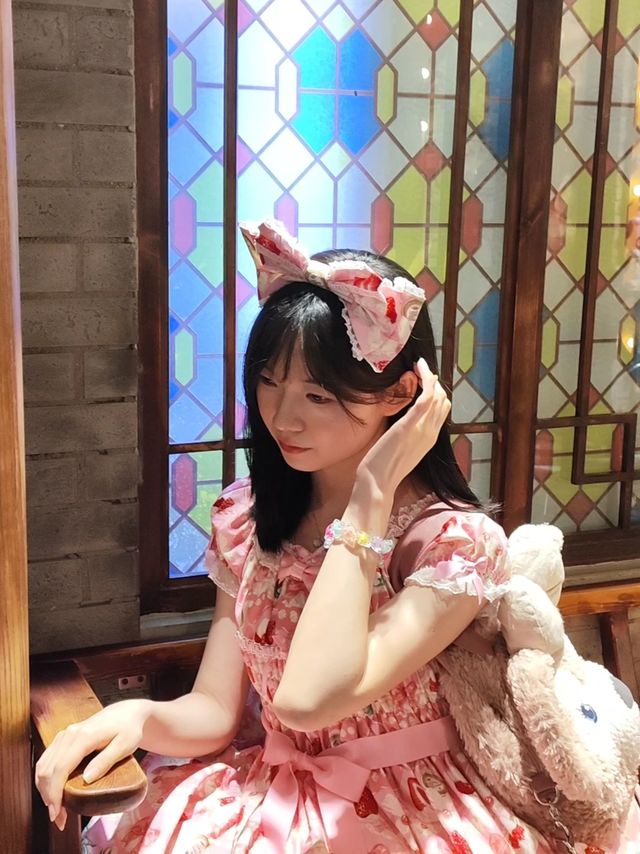 开学穿这么可爱是不是不太好？
