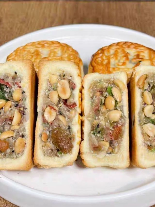 唇齿留香的五仁月饼