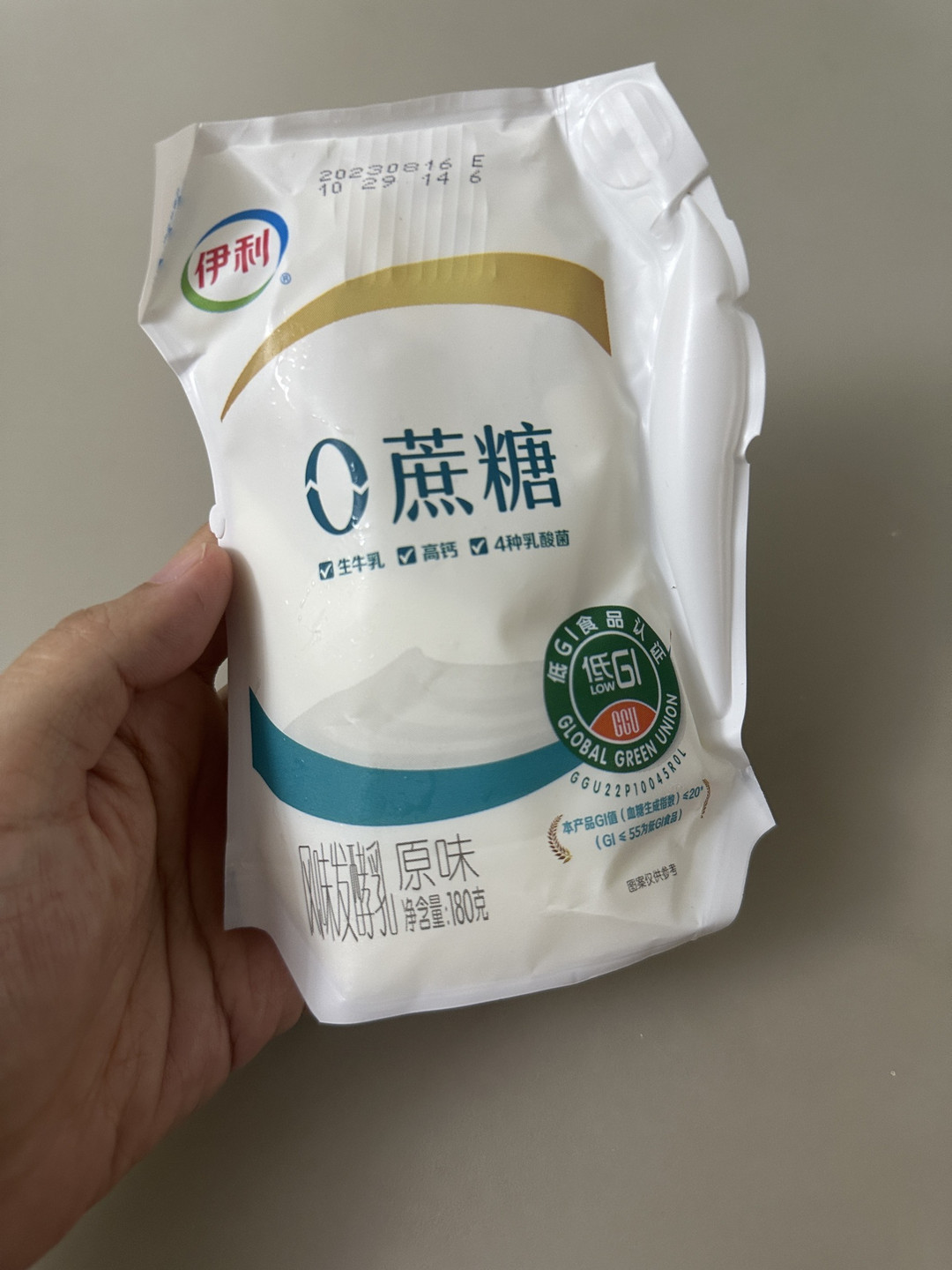 伊利0蔗糖复原乳酸奶图片