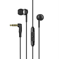 森海塞尔（Sennheiser）入耳式有线耳机3.5mm接头线控带麦通话均衡音质音乐耳机耳塞黑色CX80S
