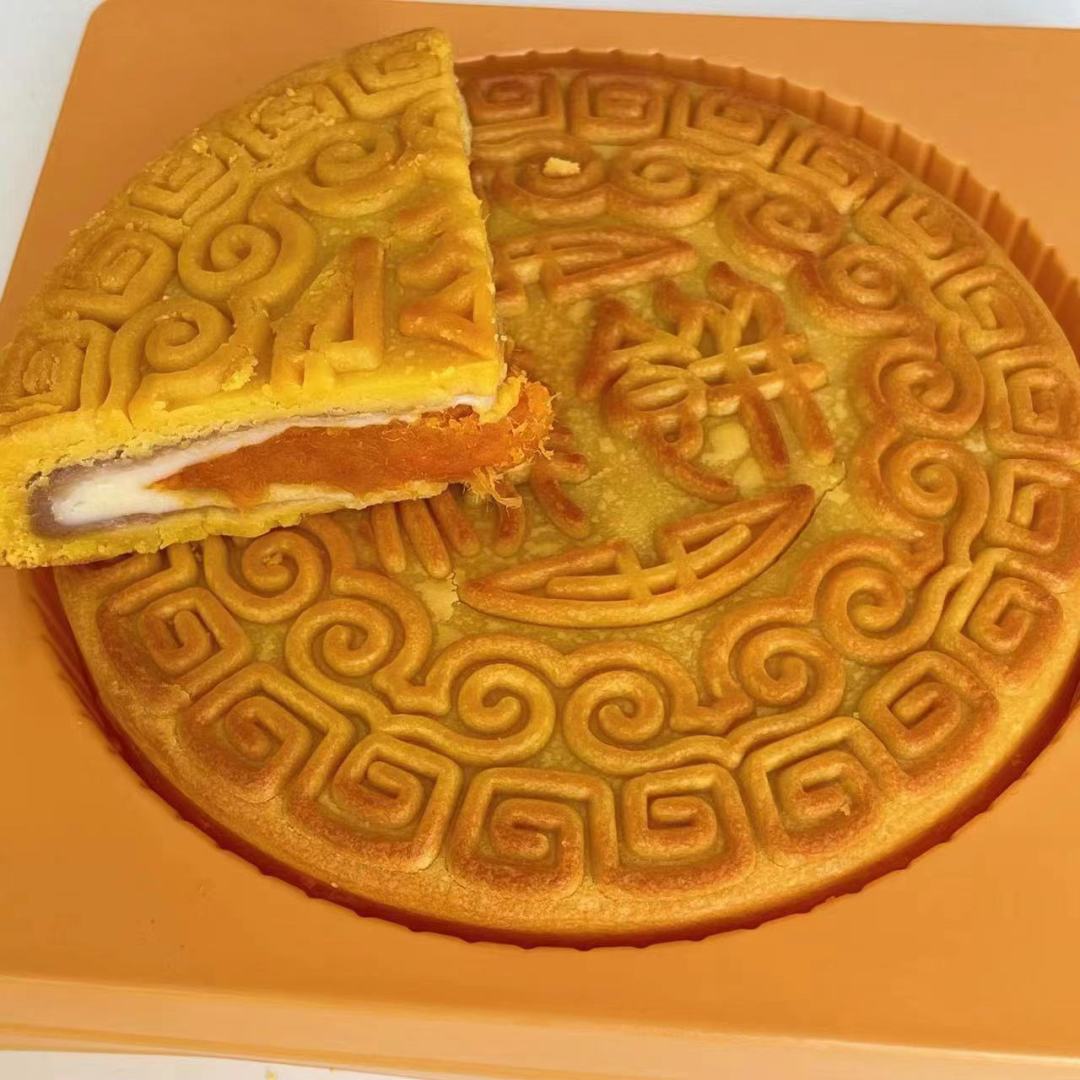 圆圆的月饼,圆满的爱!