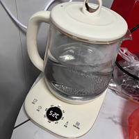 小熊养生壶：创新多功能玻璃煮茶器，办公室的最佳选择