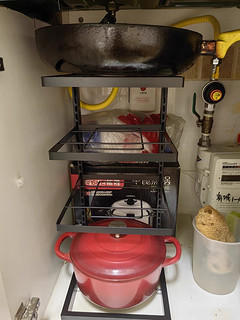 厨房锅架多层置物架转角架子台面墙角放锅具