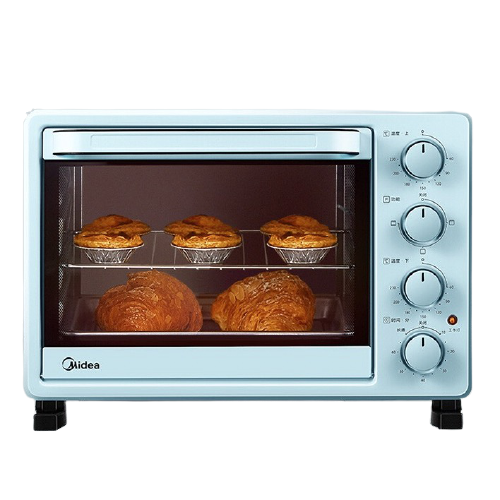 ￼￼美的（Midea）家用多功能电烤箱 25升 机械式操控 上下独立控温 专业烘焙易操作烘烤蛋糕面包￼￼￼￼