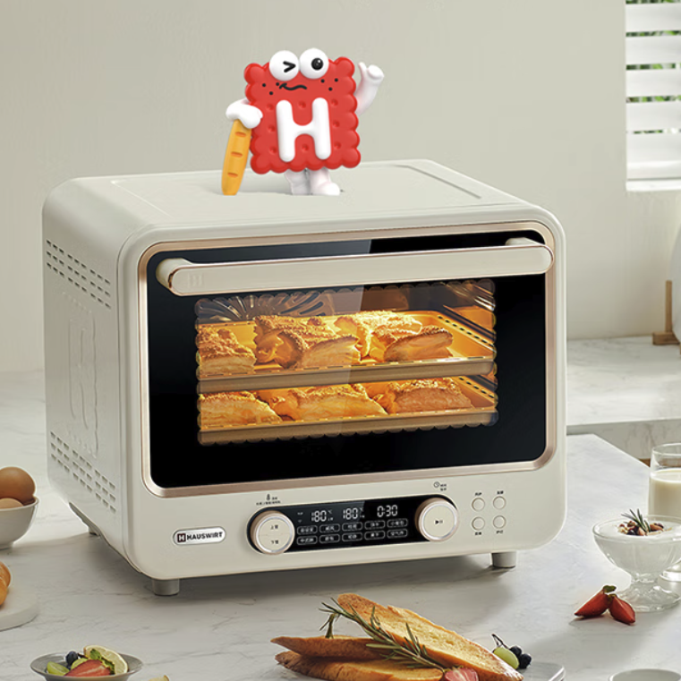 ￼￼海氏（Hauswirt） i7风炉电烤箱家用40升多功能升级款发酵箱 智能 大容量 白￼￼