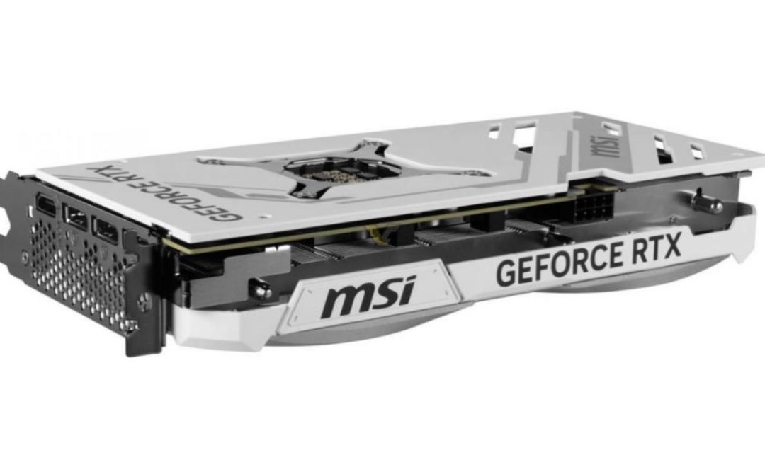 微星发布 RTX 4070 Ventus X2 “万图师”非公卡,白色主题、紧凑身材