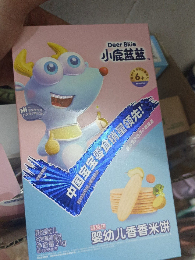 小鹿蓝蓝米饼，小孩子喜欢吃