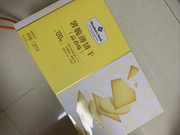 蒜香味薄脆确实好吃