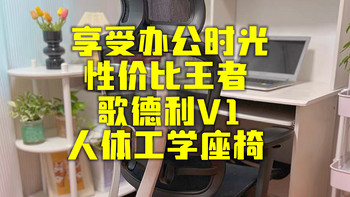 生活物品 篇二十二：歌德利V1六代：让你拥有舒适办公时光的性价比王者💖 