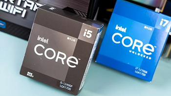 英特尔12代盒装处理器 全新的CPU主板使用体验
