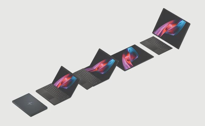 惠普发布 Spectre Fold 17英寸超大折叠平板，酷睿U系列处理器、大电池、折叠变12.3英寸笔记本