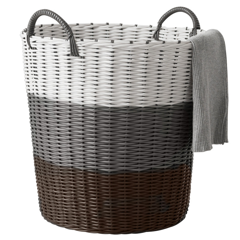 金属材质脏衣服框子：容量大、装的多、易于移动的实用家居收纳工具