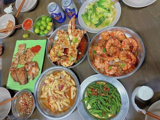 400元买了个大龙虾，没做成刺身可惜了