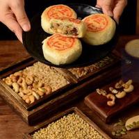 苏式五仁百果酥皮中秋月饼经典老式手工新鲜江南特色糕点