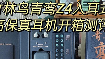 竹林鸟青鸾Z4入耳式高保真耳机开箱测评｜国风与工业风的碰撞，平价有线耳机自用分享！ 