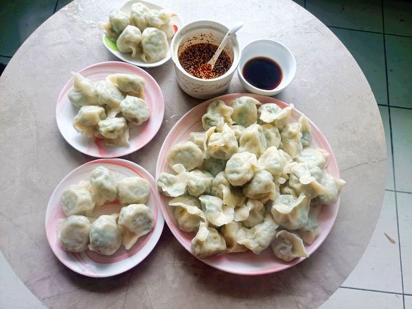秋天第一顿韭菜馅饺子