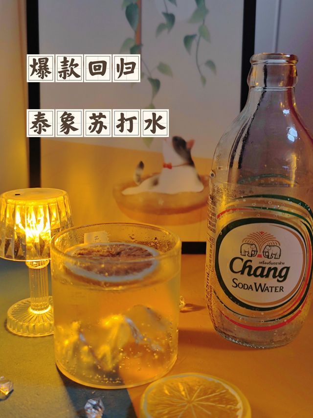 爆款回归，泰象苏打水