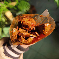 四川麻辣猪肝熟食卤味即食特产，是一种美味的小吃