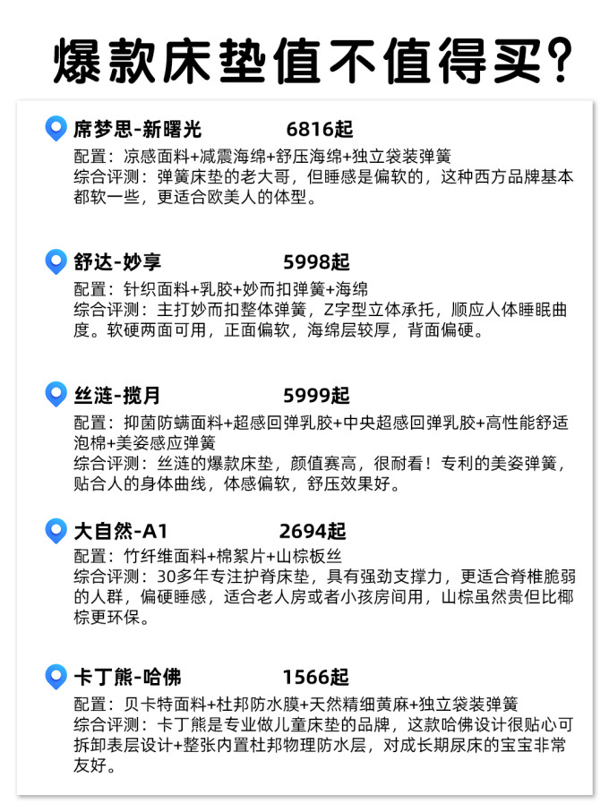 床垫