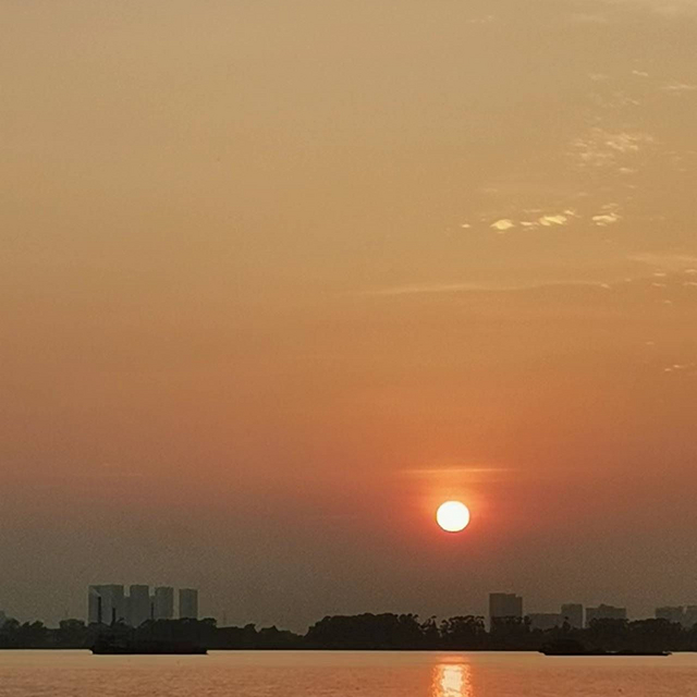 生活很匆忙，别错过落日和夕阳