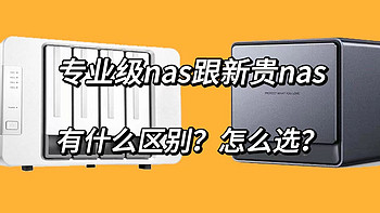 专业级NAS和“新贵”如何选？在使用上都有哪些优缺点呢？一文教你怎么选！