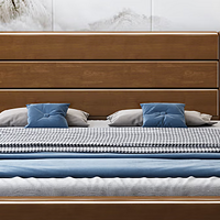 优雅新中式，这款实木床让你家卧室颜值飙升!