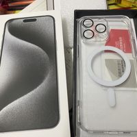 中午摸鱼去拿到了首发15pro max