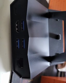 One XPlayer 7英寸PC游戏掌机专属扩展坞底座 USB分线转接 HDMI接口 RJ45网线转换器（